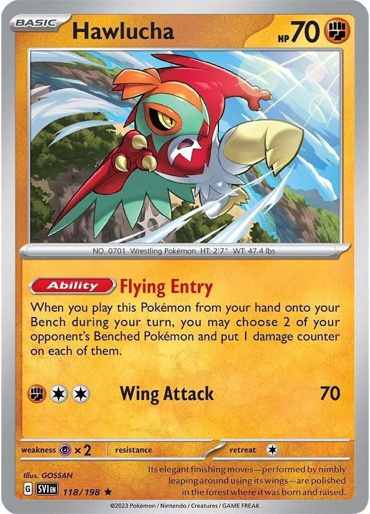Hawlucha (118/198) [SV1]