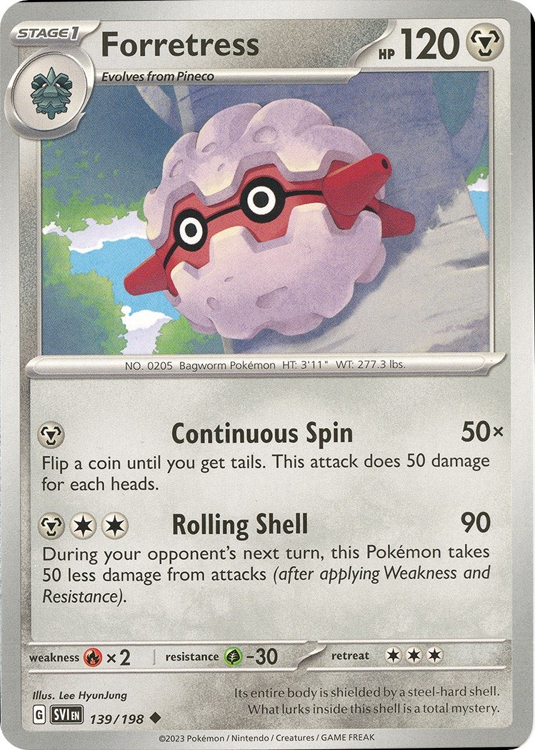 Forretress (139/198) [SV1]
