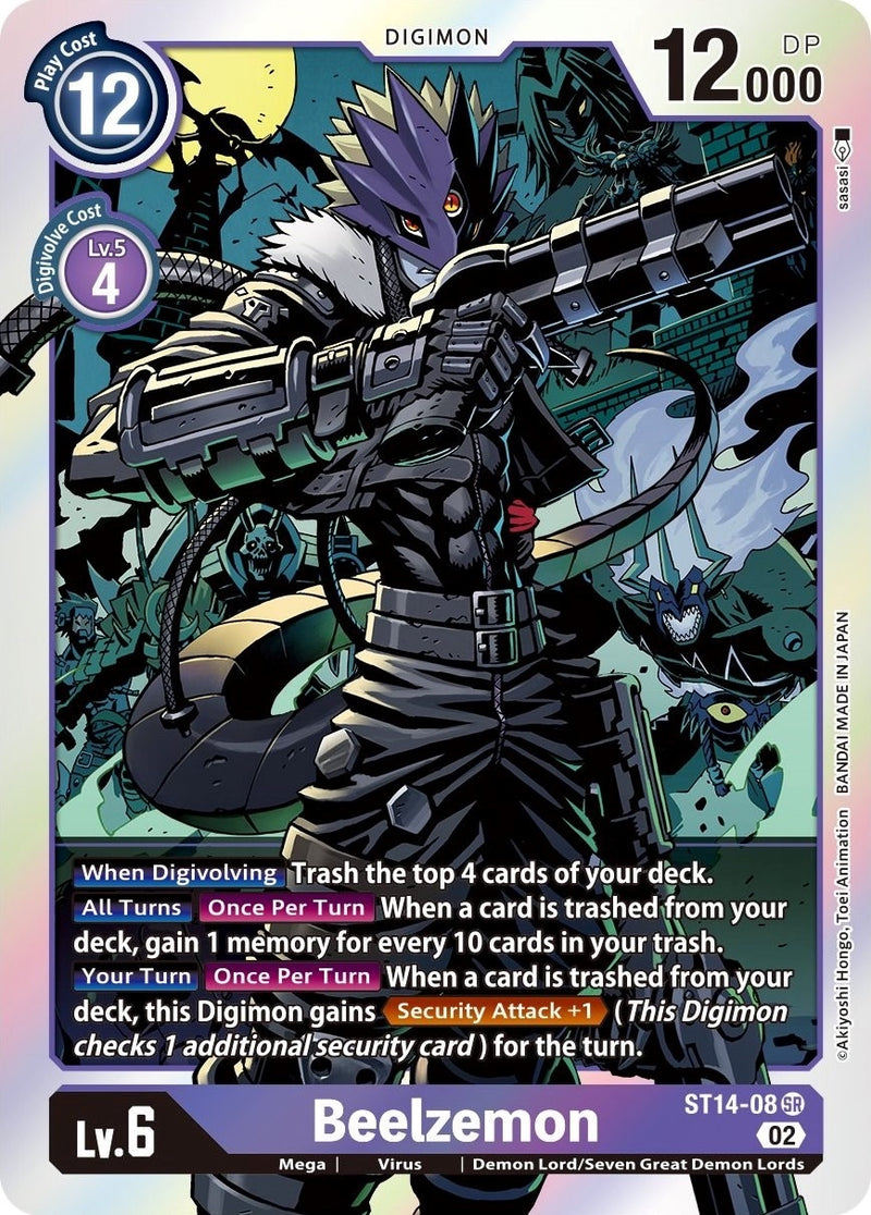 Image for Beelzemon [Starter Deck 14: Beelzemon Advanced Deck Set]