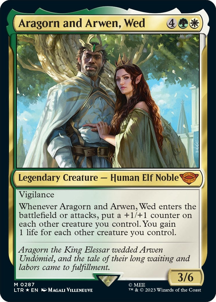 Aragorn and Arwen Wed (287) [LTR]