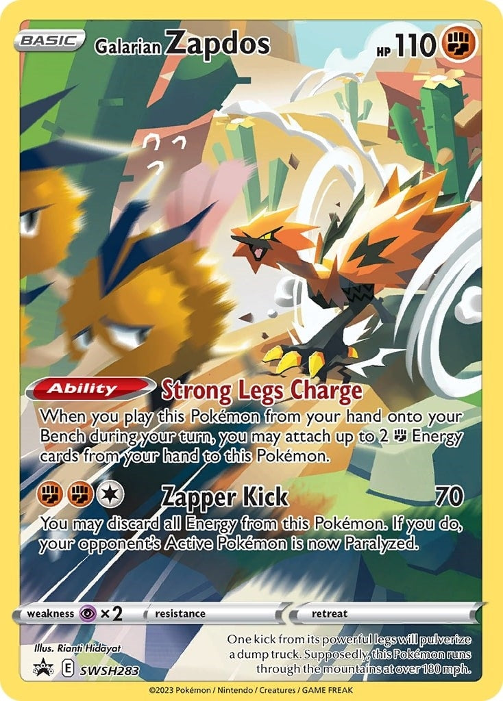 Galarian Zapdos SWSH283 (SWSH283) [SWSD]