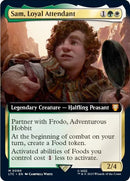 Sam, Loyal Attendant (Extended Art) [The Lord of the Rings: Tales of Middle-Earth Commander]