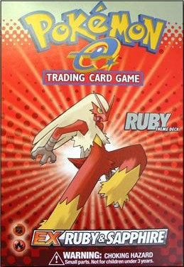 EX Ruby and Sapphire Theme Deck Ruby Blaziken [MA]