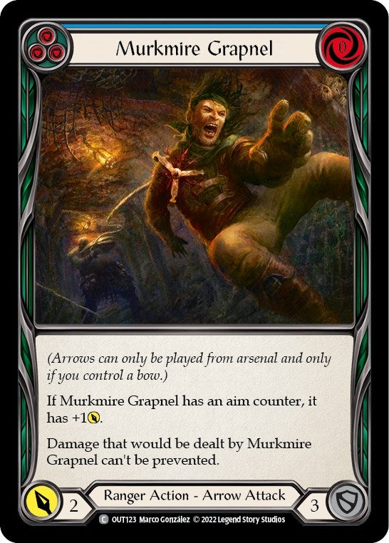 Image for Murkmire Grapnel (Blue) [Outsiders]