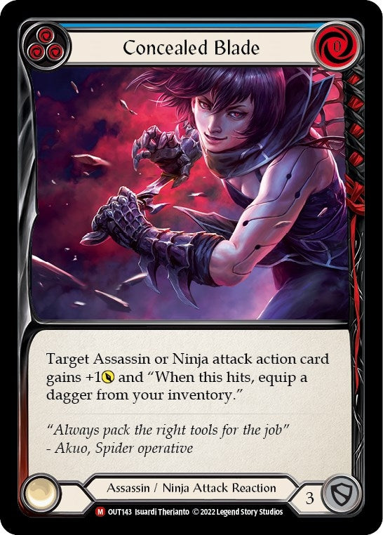 Image for Concealed Blade [Outsiders]
