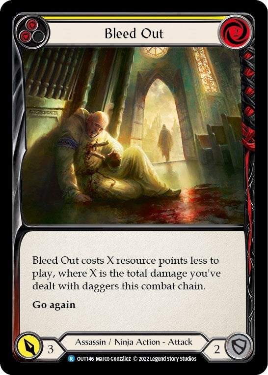 Image for Bleed Out (Yellow) [Outsiders]