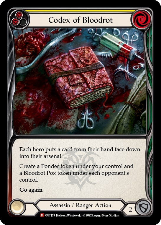 Image for Codex of Bloodrot [Outsiders]