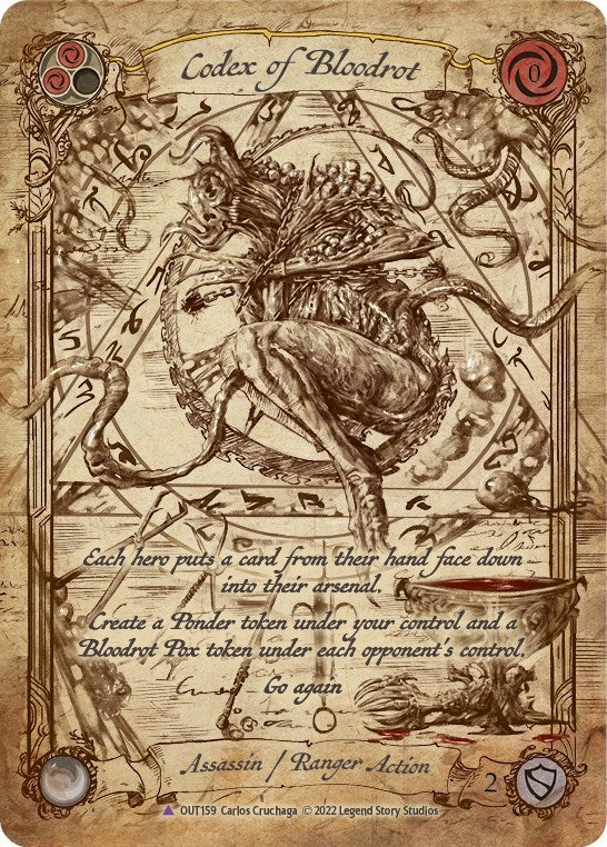 Image for Codex of Bloodrot (Marvel) [Outsiders]