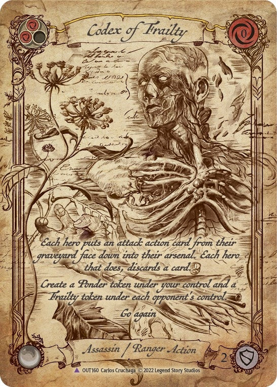 Image for Codex of Frailty (Marvel) [Outsiders]