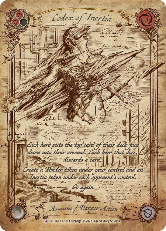 Image for Codex of Inertia (Marvel) [Outsiders]