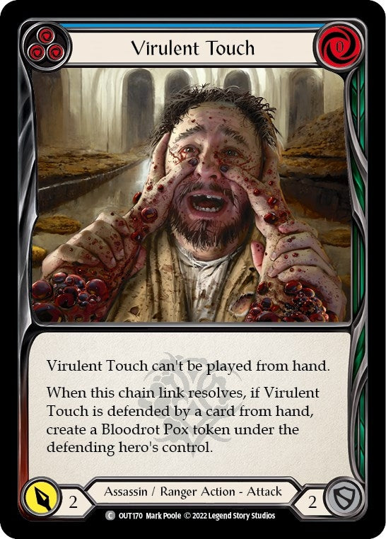 Image for Virulent Touch (Blue) [Outsiders]