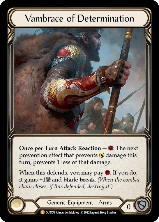 Image for Vambrace of Determination [Outsiders]