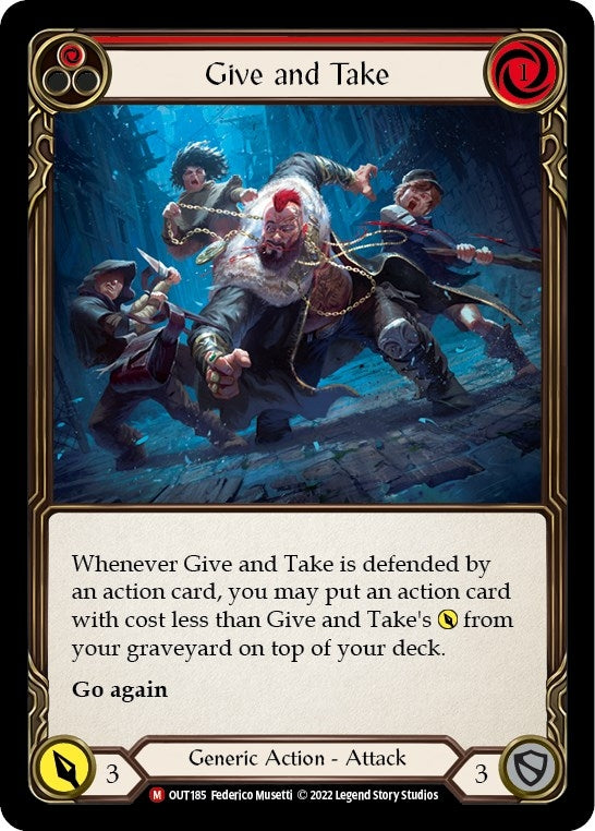 Image for Give and Take [Outsiders]