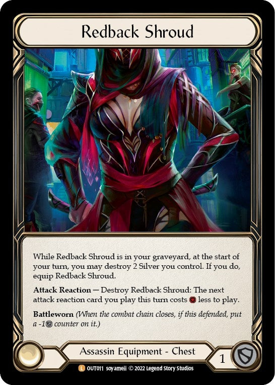 Image for Redback Shroud [Outsiders]