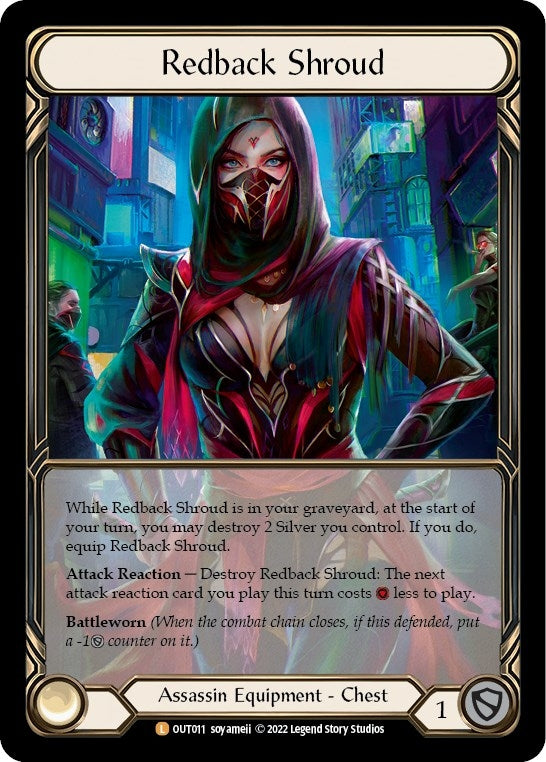 Image for Redback Shroud (Extended Art) [Outsiders]