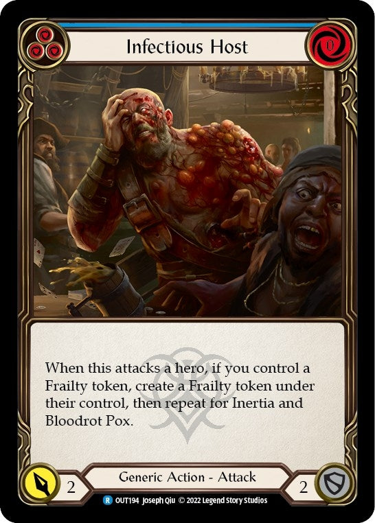 Image for Infectious Host (Blue) [Outsiders]