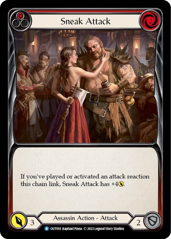 Image for Sneak Attack (Red) [Outsiders]