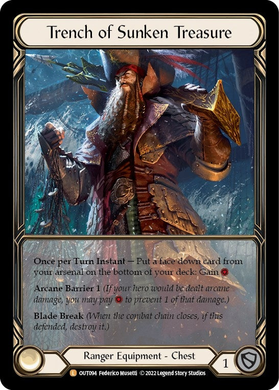 Image for Trench of Sunken Treasure (Extended Art) [Outsiders]