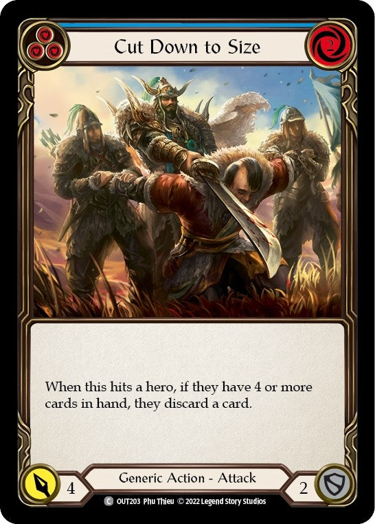 Image for Cut Down to Size (Blue) [Outsiders]
