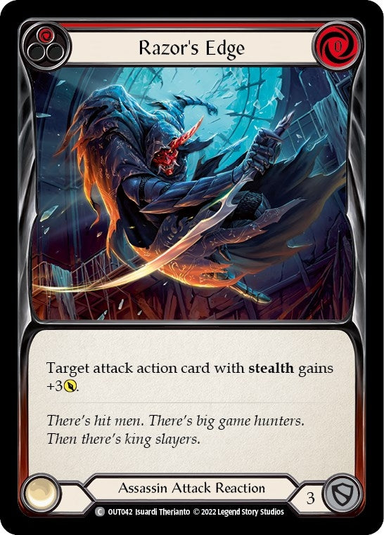 Image for Razor's Edge (Red) [Outsiders]
