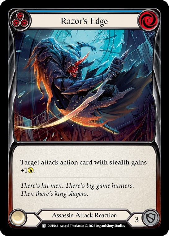 Image for Razor's Edge (Blue) [Outsiders]