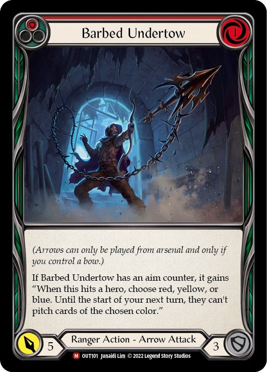 Image for Barbed Undertow [Outsiders]