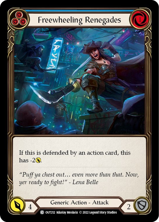 Image for Freewheeling Renegades (Blue) [Outsiders]