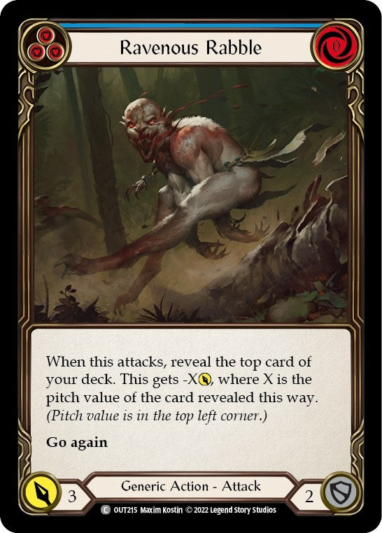 Image for Ravenous Rabble (Blue) [Outsiders]