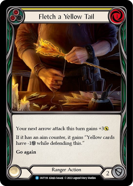 Image for Fletch a Yellow Tail (Yellow) [Outsiders]