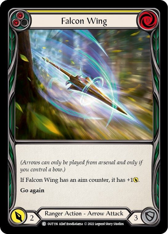 Image for Falcon Wing (Yellow) [Outsiders]