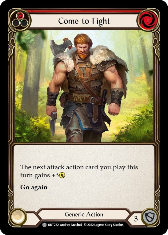 Image for Come to Fight (Red) [Outsiders]