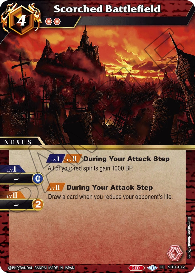 Scorched Battlefield (ST01-012) [ST01]