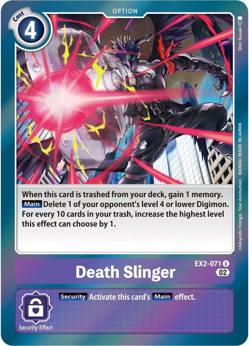Image for Death Slinger (Alternate Art) [Starter Deck 14: Beelzemon Advanced Deck Set]