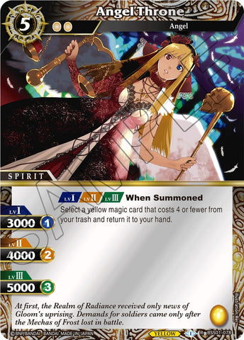 Angel Throne Box Topper (BSS01-078) [BSS01]