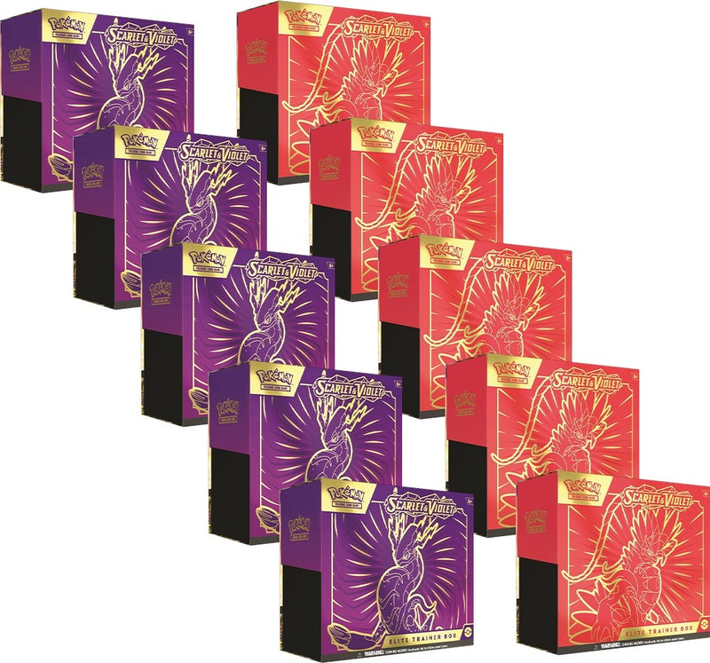 Scarlet and Violet Elite Trainer Box Case [SV1]