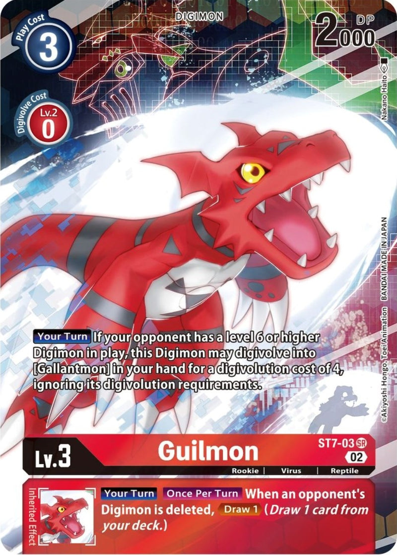 Image for Guilmon (Alternate Art) [Starter Deck 14: Beelzemon Advanced Deck Set]