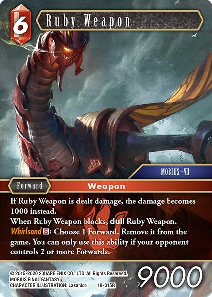 Ruby Weapon (19-015R) [19]
