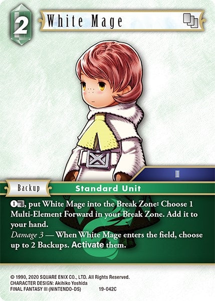 White Mage 19 042C (19-042C) [19]