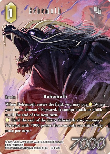 Behemoth 19 066C Full Art (19-066C) [19]