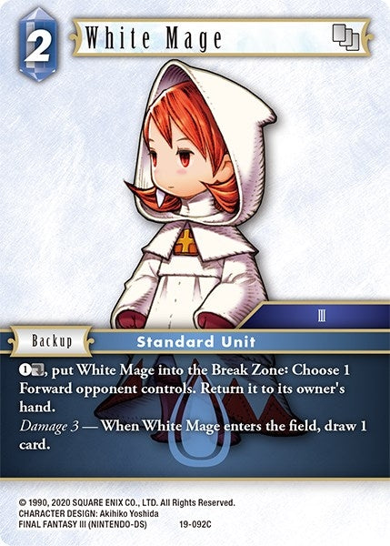White Mage 19 092C (19-092C) [19]
