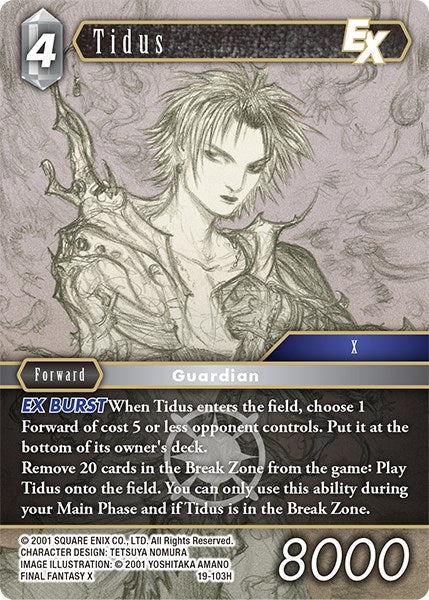 Tidus EX 19 103H (19-103H) [19]