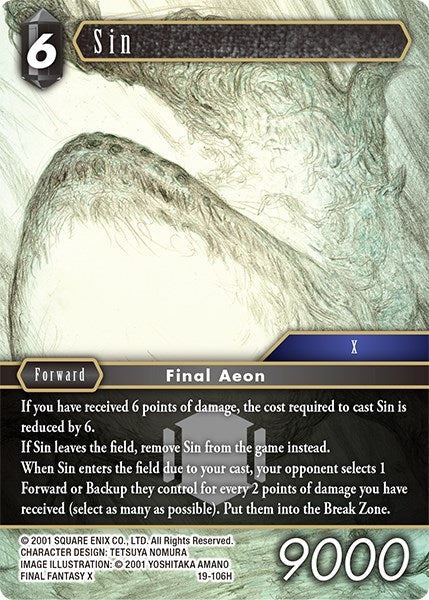 Sin (19-106H) [19]