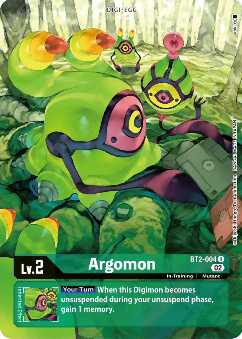 Image for Argomon - BT2-004 (Alternate Art) [Starter Deck 14: Beelzemon Advanced Deck Set]