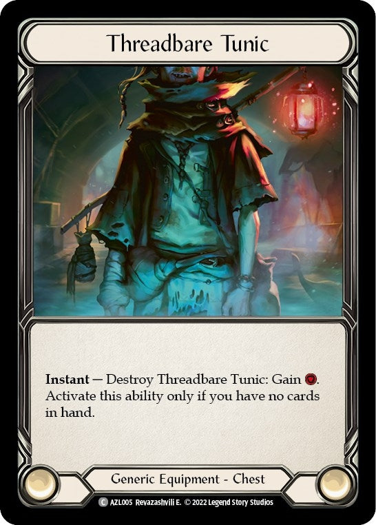Image for Threadbare Tunic [Blitz Deck: Outsiders - Azalea]