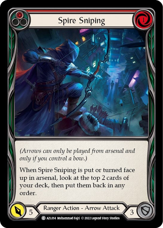 Spire Sniping (Red) [AZL014] (Outsiders Azalea Blitz Deck)