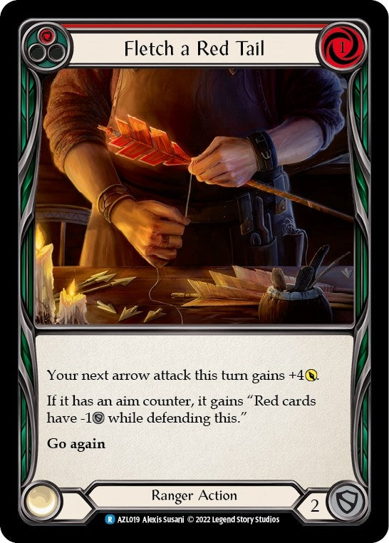 Image for Fletch a Red Tail (Red) [Blitz Deck: Outsiders - Azalea]