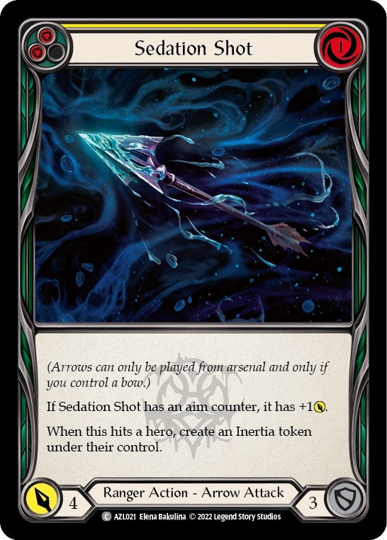 Image for Sedation Shot (Yellow) [Blitz Deck: Outsiders - Azalea]