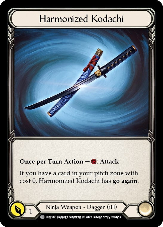 Image for Harmonized Kodachi [Blitz Deck: Outsiders - Benji]