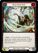Image for Back Heel Kick (Red) [Blitz Deck: Outsiders - Benji]
