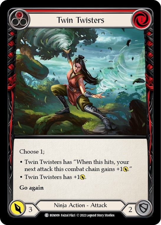 Image for Twin Twisters (Red) [Blitz Deck: Outsiders - Benji]